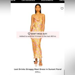 Spell Last Drinks Maxi Dress